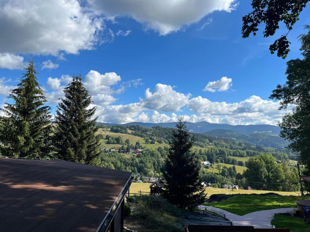 Penzion Harry Na Sjezdovce Krkonose Vysoké nad Jizerou Dış mekan fotoğraf