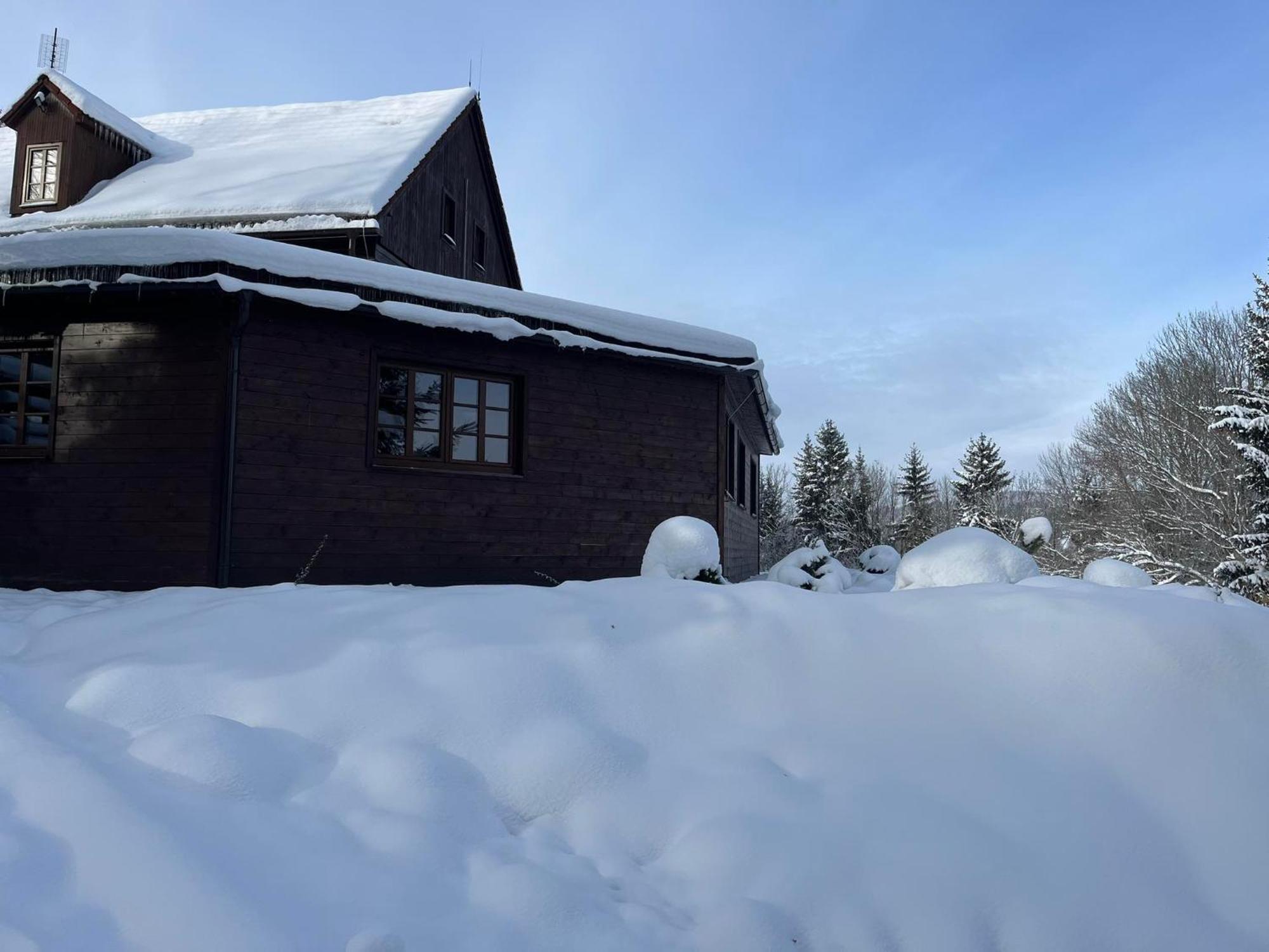 Penzion Harry Na Sjezdovce Krkonose Vysoké nad Jizerou Dış mekan fotoğraf
